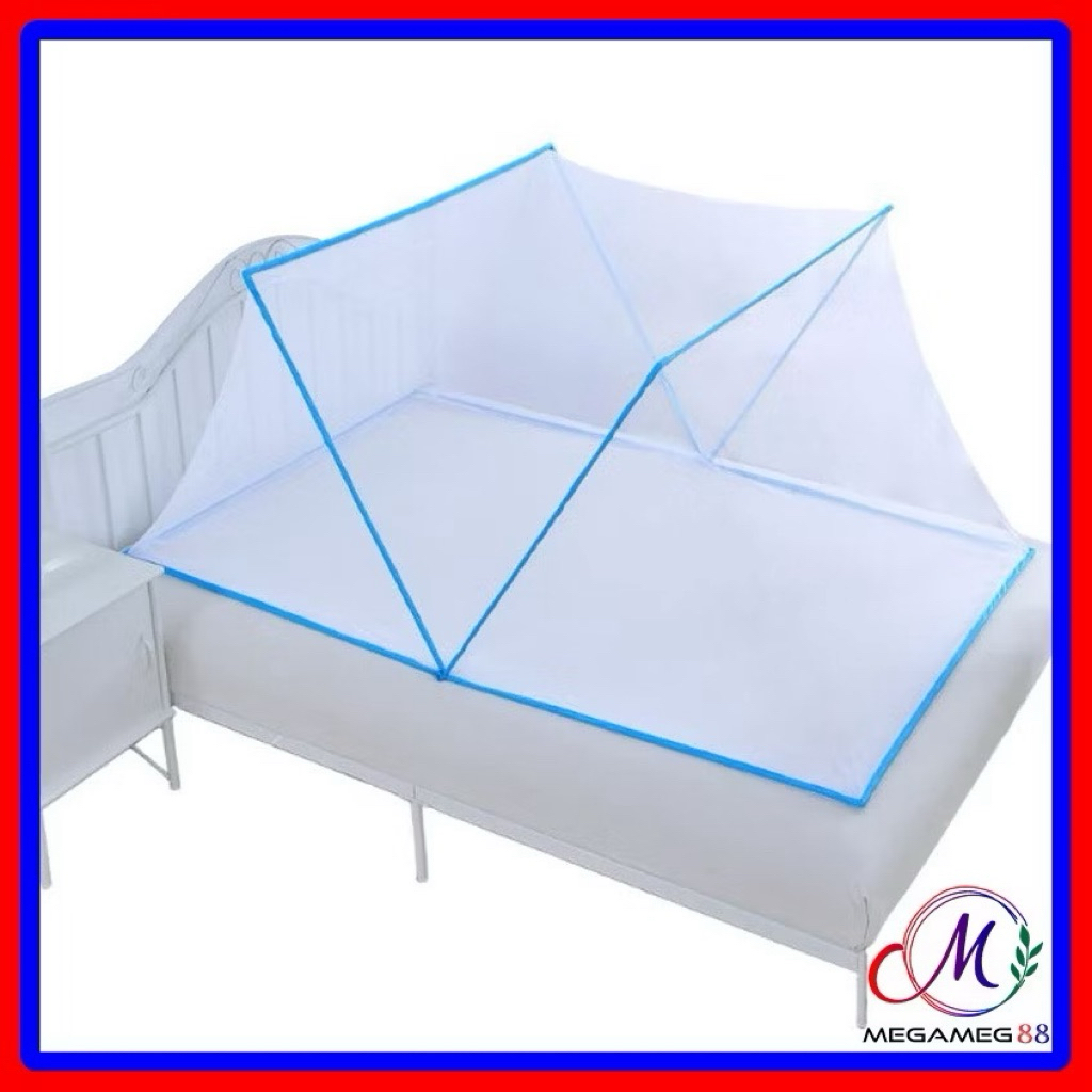 PRELOVED PL SECOND kelambu anti nyamuk Kelambu Lipat Jumbo Portabel / Kelambu Persegi Panjang Buat A