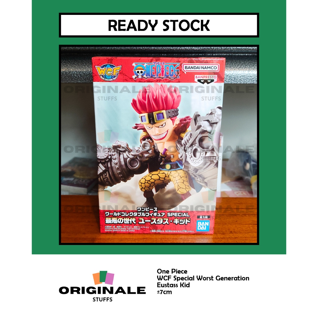 WCF Special One Piece Worst Generation Eustass Kid Figure Japver Original