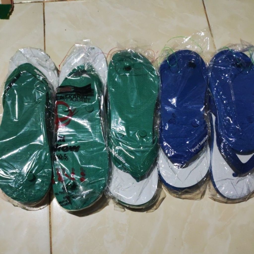 sandal pearl Swalow original warna warni murah bagus