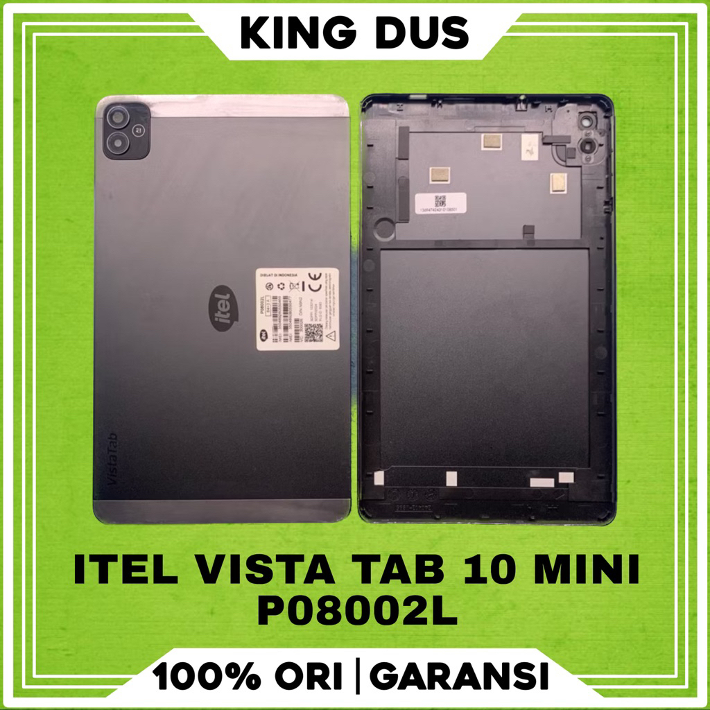 BACKDOOR CASING COVER TUTUP BELAKANG ITEL VISTA TAB 10 MINI P08002L ORIGINAL COPOTAN