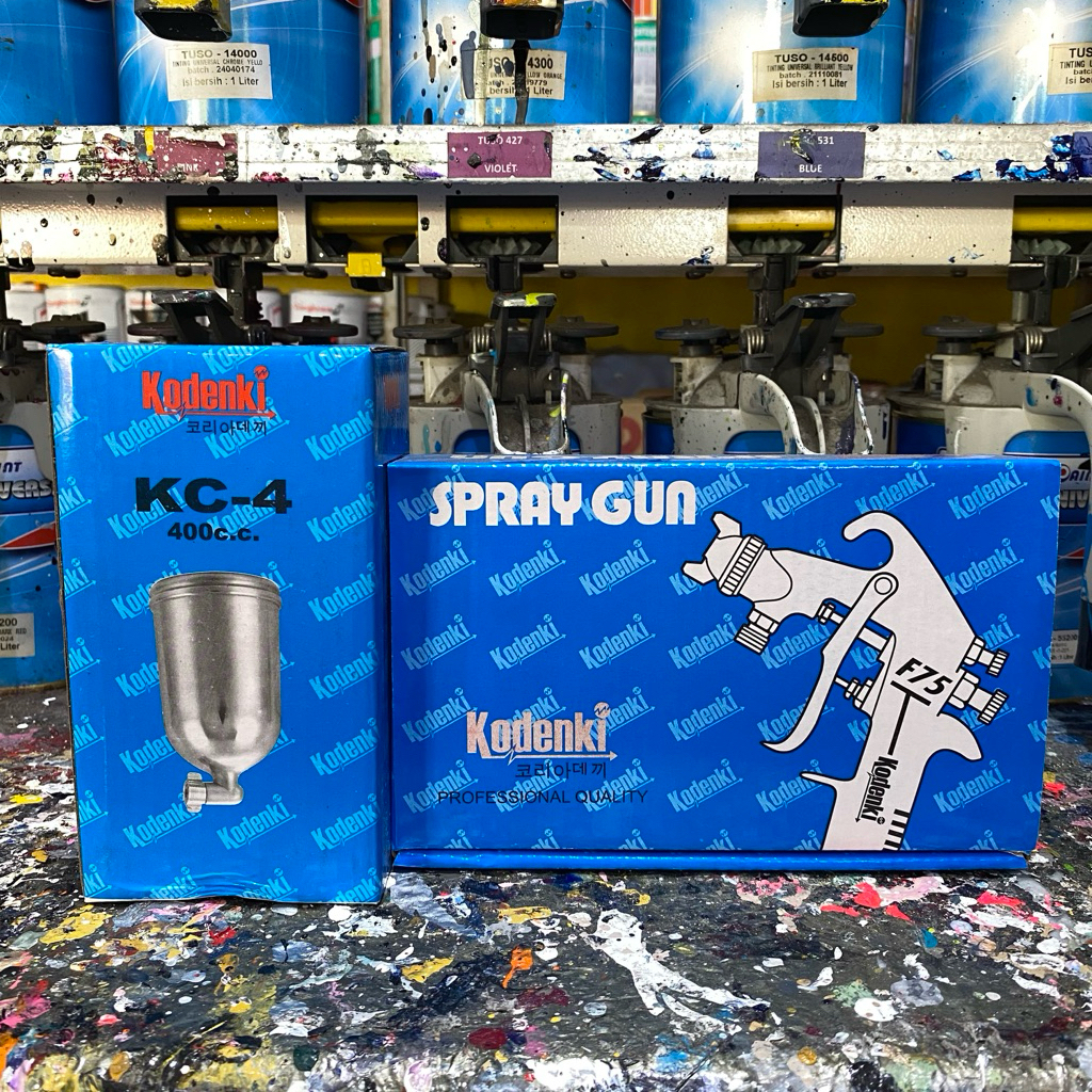 Spray Gun Kodenki F75 Nozzle Tradisional 1.3