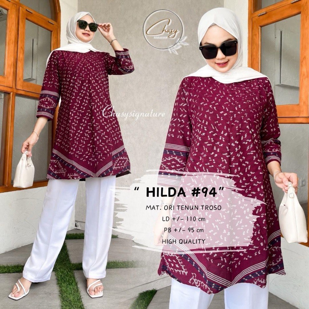 Atasan Tunik Tenun Troso Hilda by Chasy Atasan Tenun Batik Troso