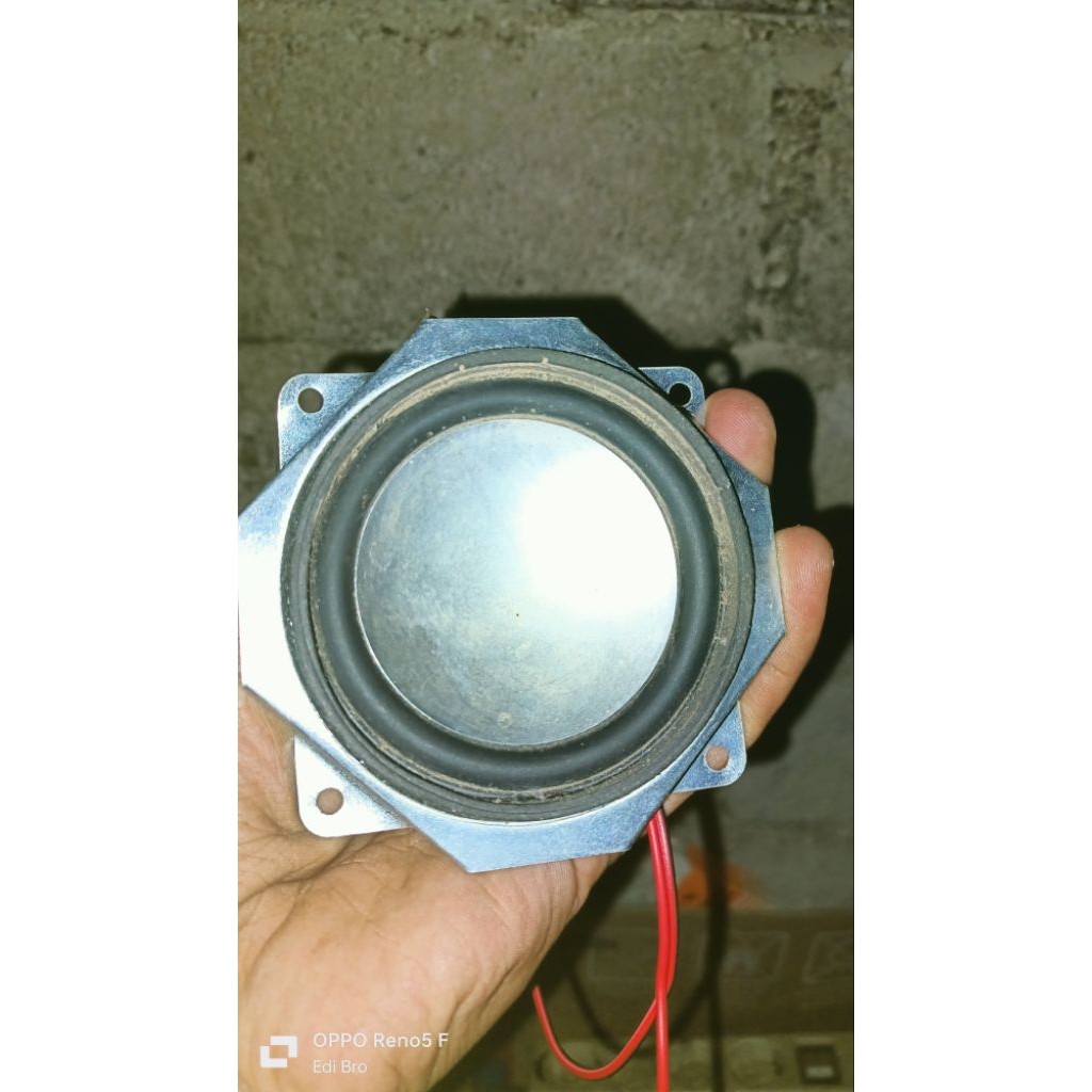 speaker asli copotan politron/Polytron 3,5 inch