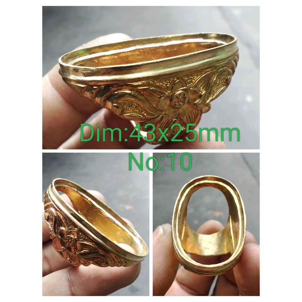 Cincin Rangka Emban Kuningan Sari (Kunsar) jumbo top Quality