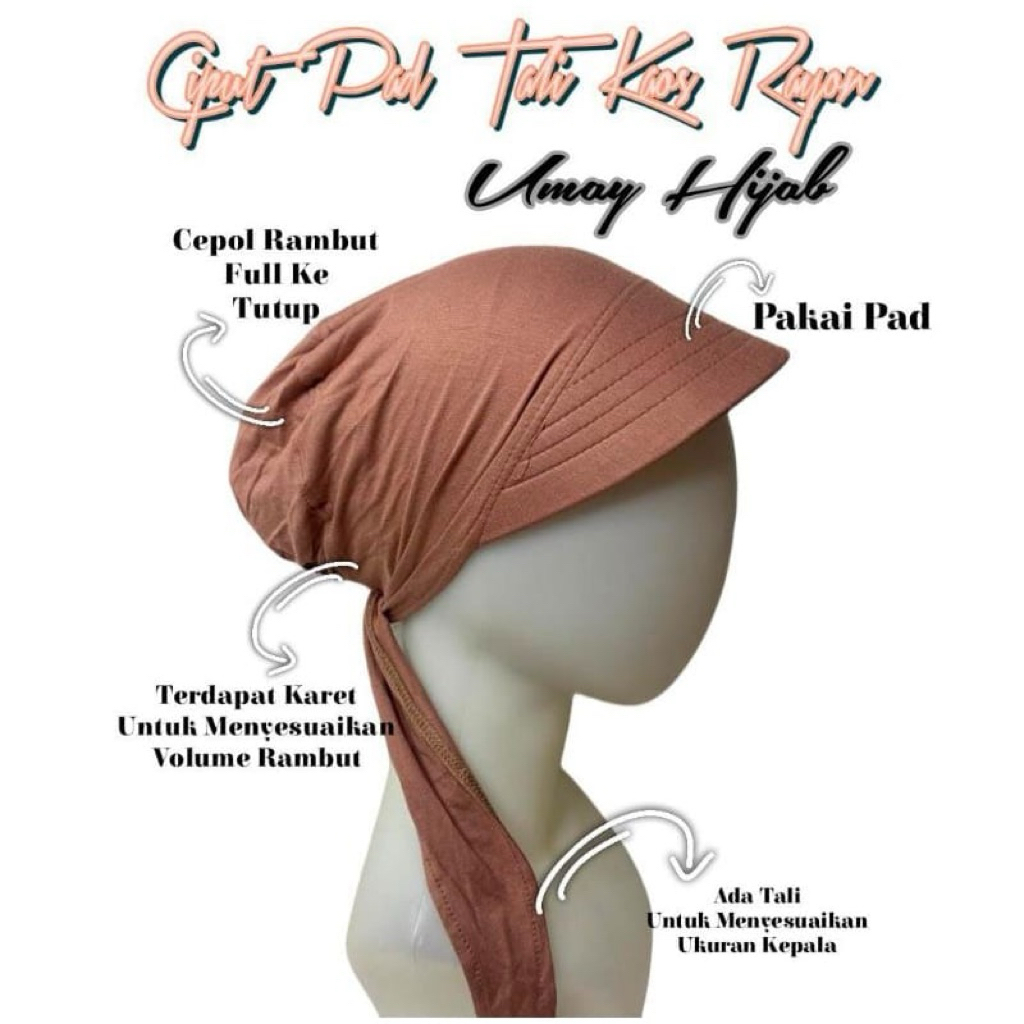 ciput pet tali anti letoy/ciput kalong/ciput pet tali kaos rayon/ciput pet