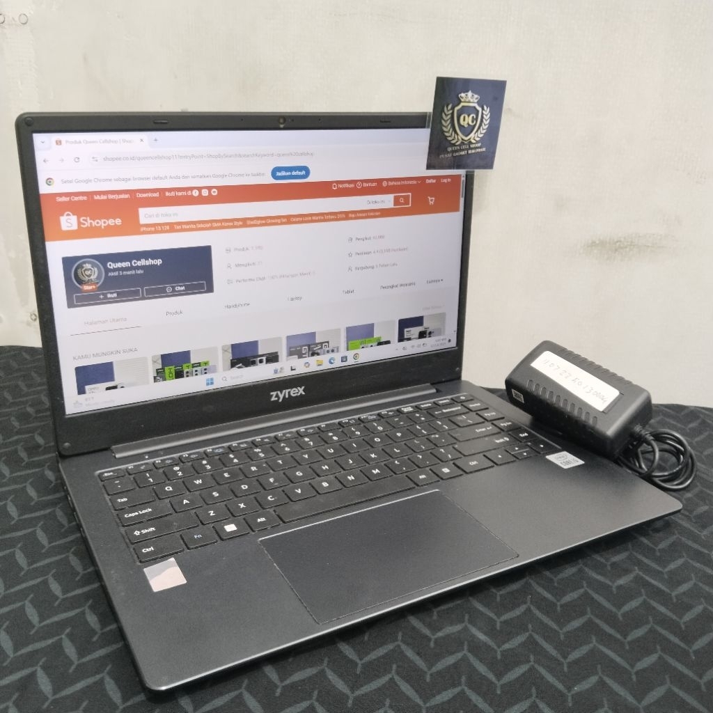 LAPTOP ZYREX NB SKY 232 PRIME i5 1035G7 8GB SSD 512GB 14INCH SECOND BERGARANSI