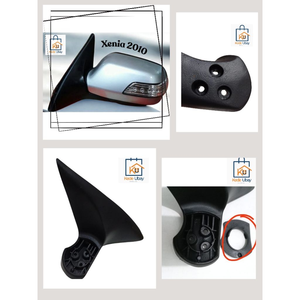 Dudukan Kaki spion untuk mobil Xenia 2010(lama)