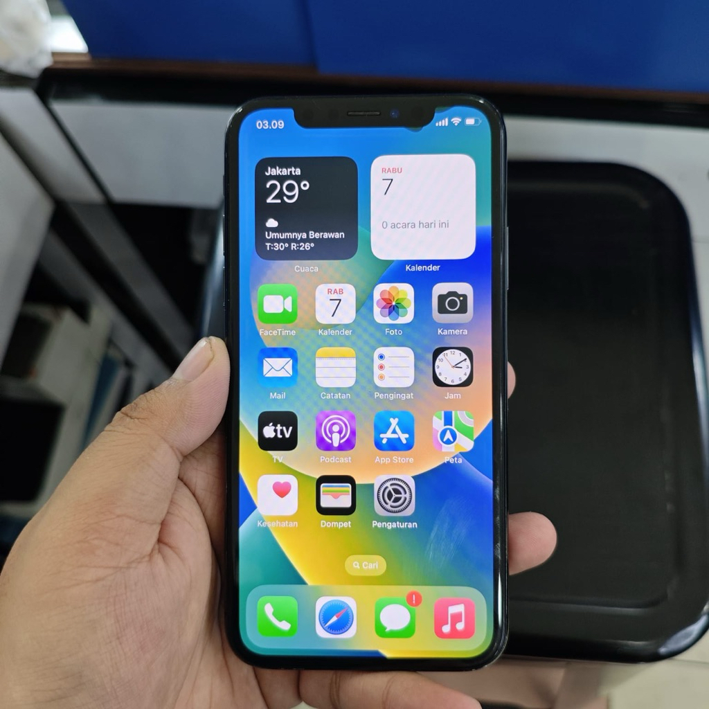Iphone x 256gb second ex ibox resmi minus ringan termurah