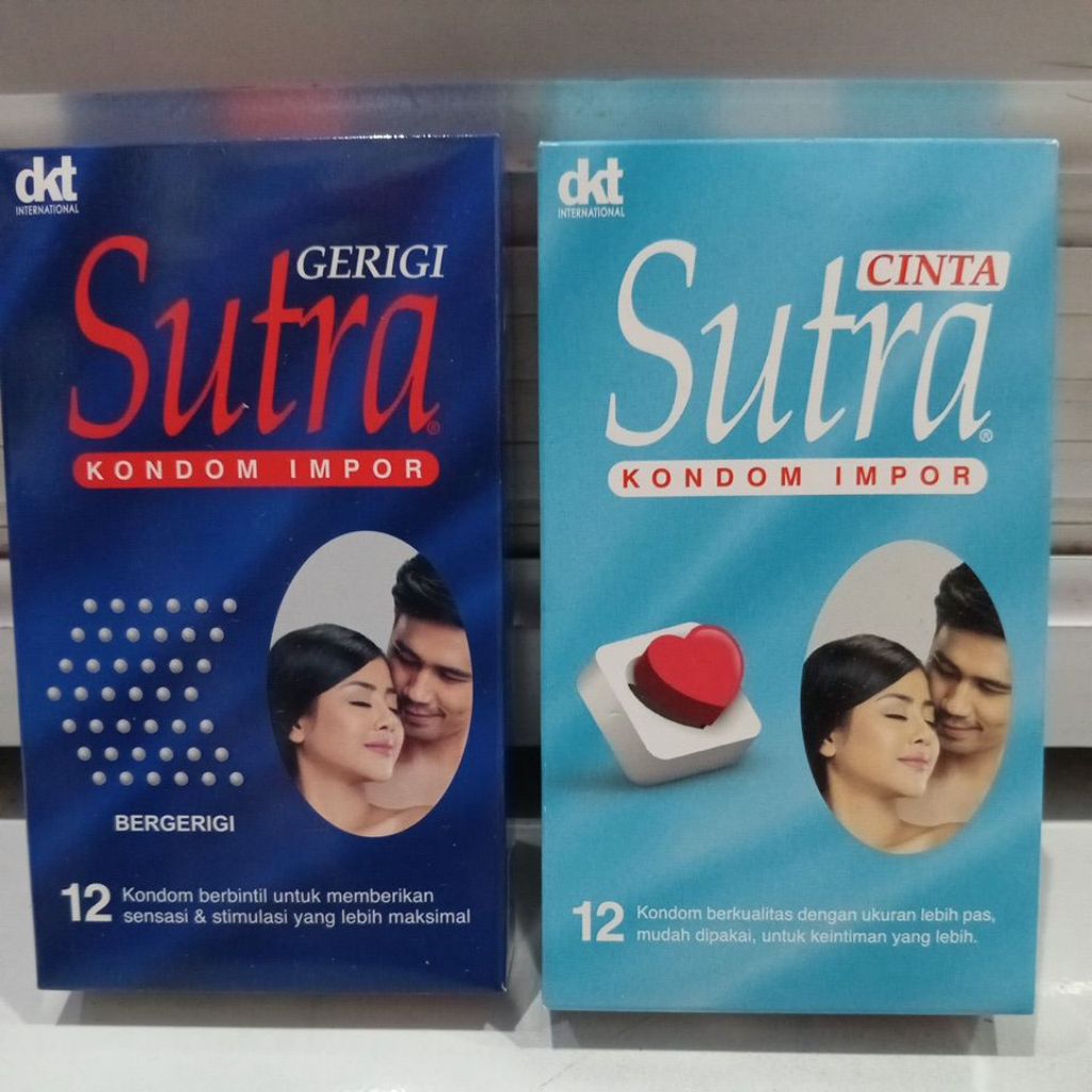 Kondom Sutra bergerigi / cinta Biru / Rapet isi 12