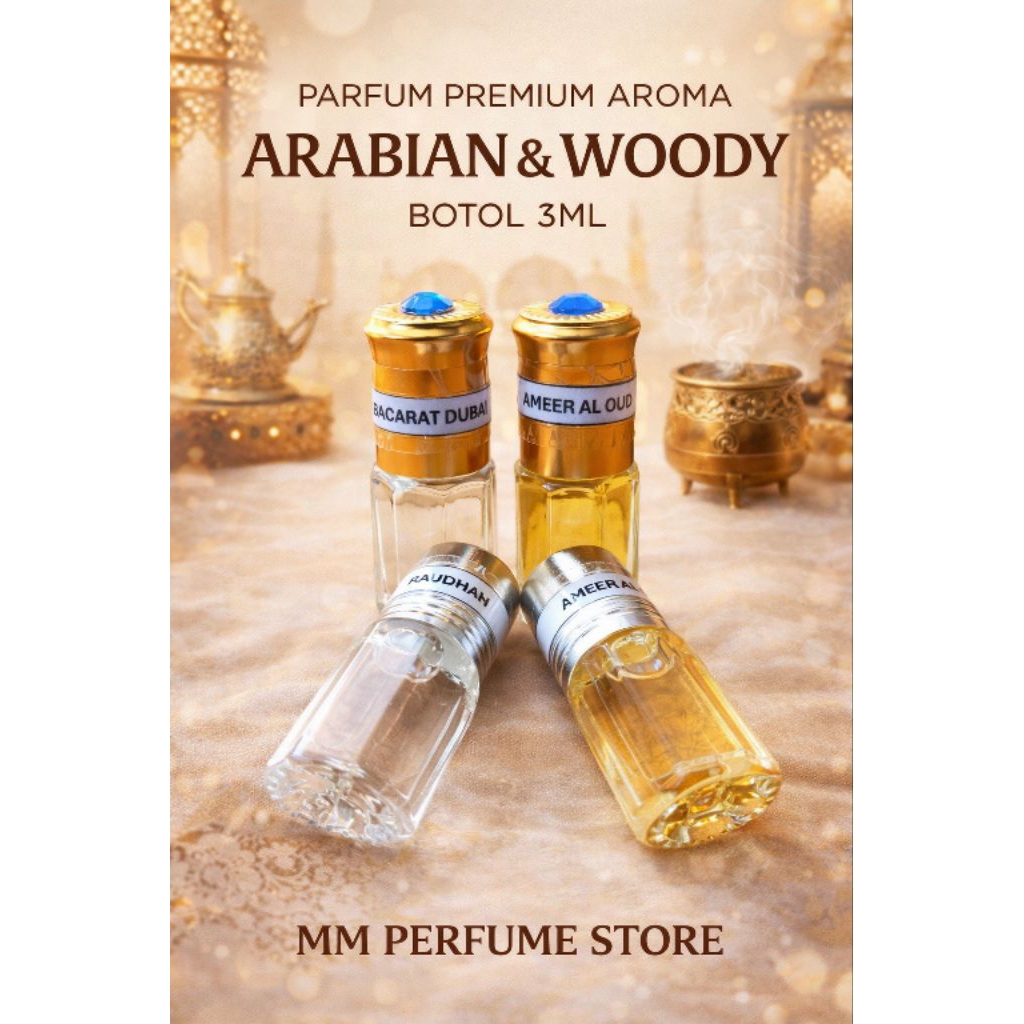 PARFUM PREMIUM FULL BIBIT AROMA ARABIAN 3ML
