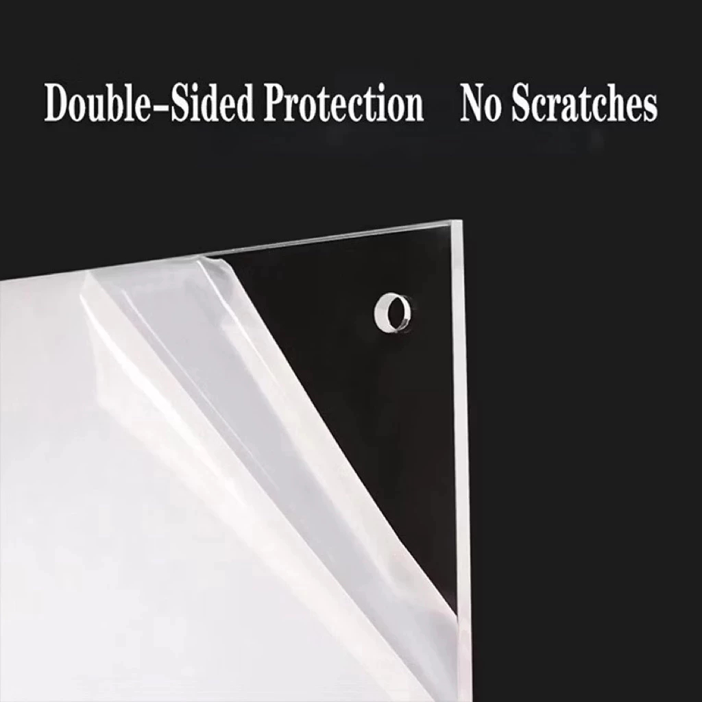 Frame Akrilik Jepit ( Frame Meja Akrilik ) Stand Layar Akrilik/Bingkai Foto Akrilik/Sign Holder Akri