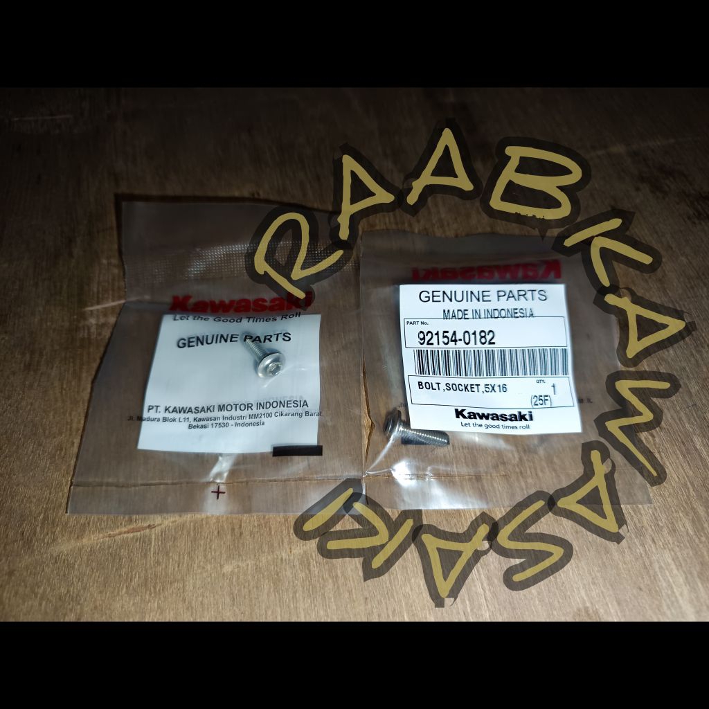 baut fering ninja 250 rr mono original kawasaki