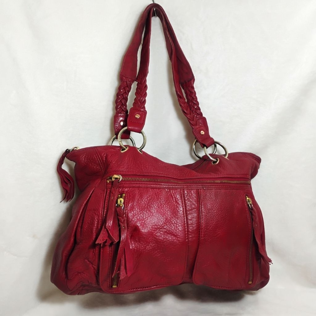 [PRELOVED] Tas Kulit Kulas Shoulder Maron - The Sak
