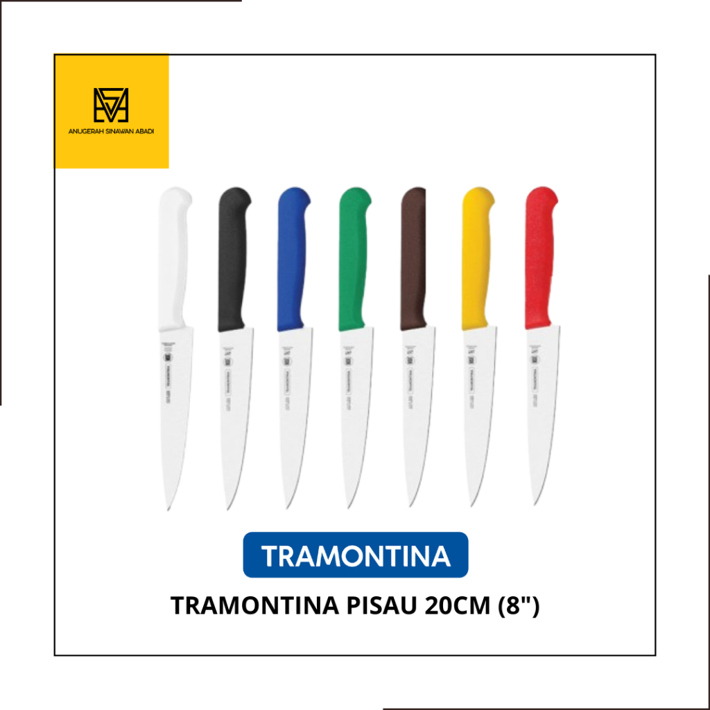 Pisau Dapur Daging Tramontina 20cm/8inch, Tramontina Meat Knife Profissinional