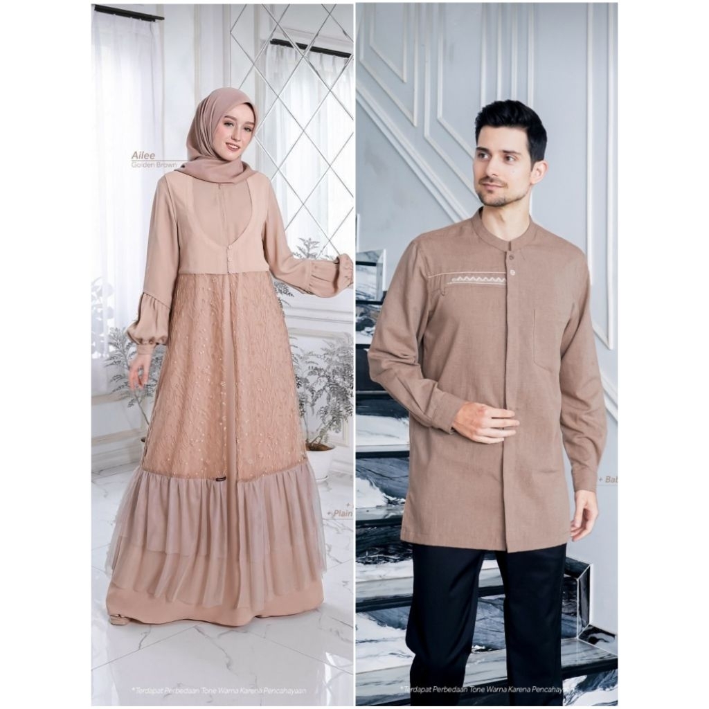 TERMURAH GAMIS DAN KOKO DEWASA ETHICA SPECTRA ELFA 268 GOLDEN BROWN