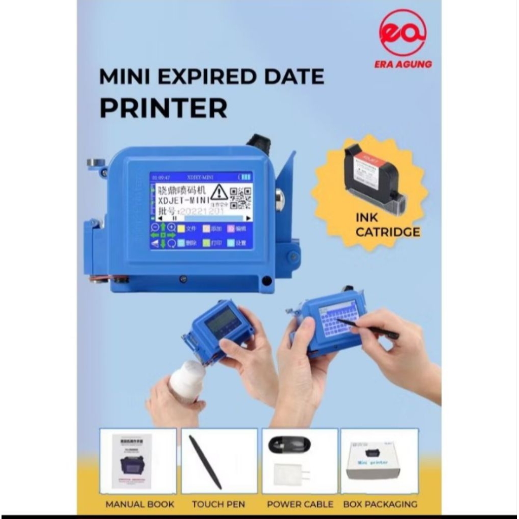 d Date Portable/ Alat Cetak Expired Date Portable/ Mesin Expired Date Mini