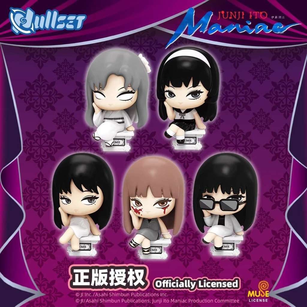 PREORDER Produk resmi Nullset – seri PVC blind box “Tomie” karya Junji Ito (Ito Junji). Merchandise 
