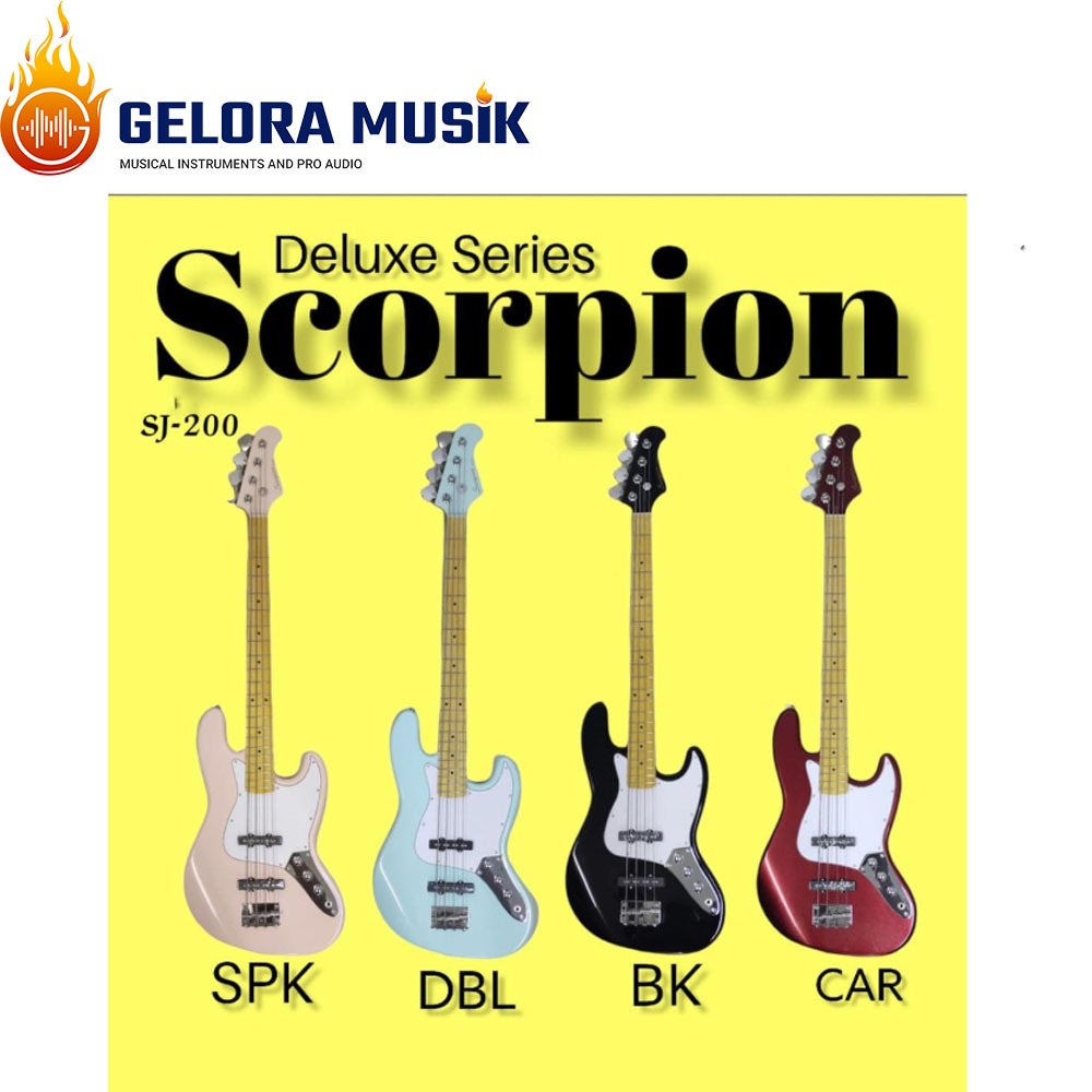 Gitar Bass Scorpion SJ200