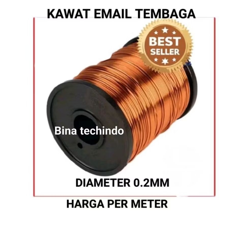 0.2MM KAWAT TEMBAGA EMAIL. KAWAT EMAIL TEMBAGA 0.2MM. KAWAT EMAIL 0.2MM. ENAMEL WIRE COOPER PER METE
