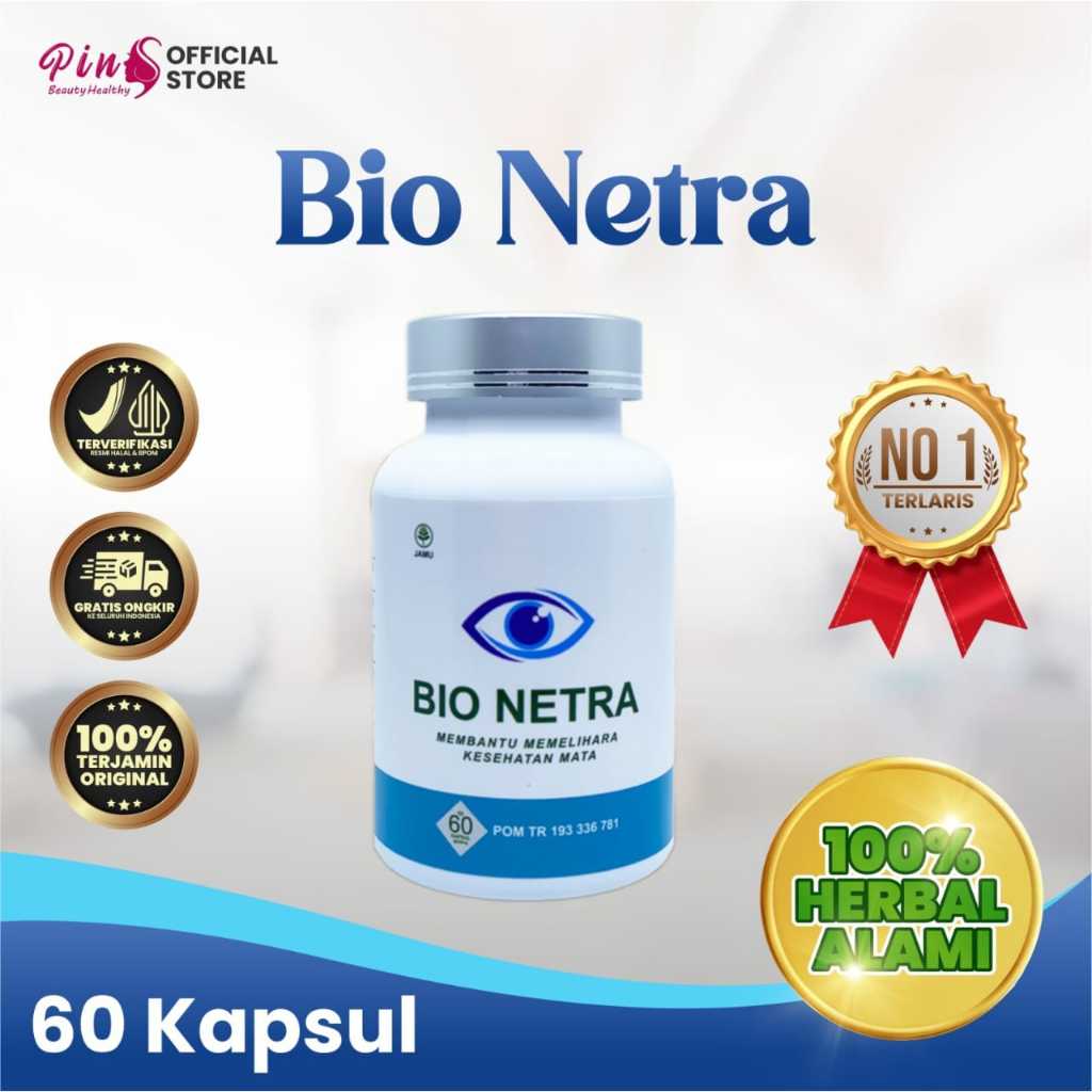 Bio Netra Bionetra 100% Original Kapsul Mata Herbal
