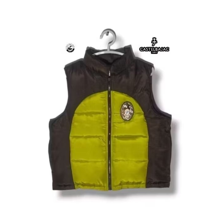 CASTELBAJAC Kids Winter Vest Down Jacket Vintage Size tag 130 fit 8-9 years (P50xL50/LD100) bulu ang