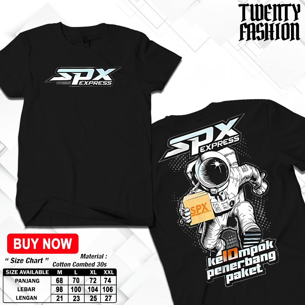 Kaos SPX EXPRESS Baju Keren Terbaru Murah Kekinian Tshirt Atasan Pria Wanita Dewasa