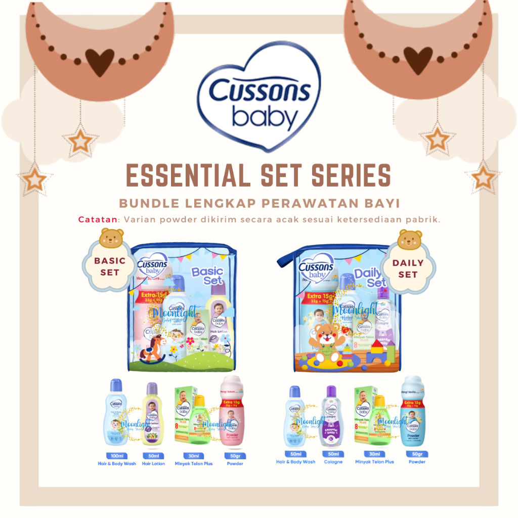 Cussons Baby Mini Bag Gift Set Daily Essential Pack Cussons Travel Essential Pack Hadiah
