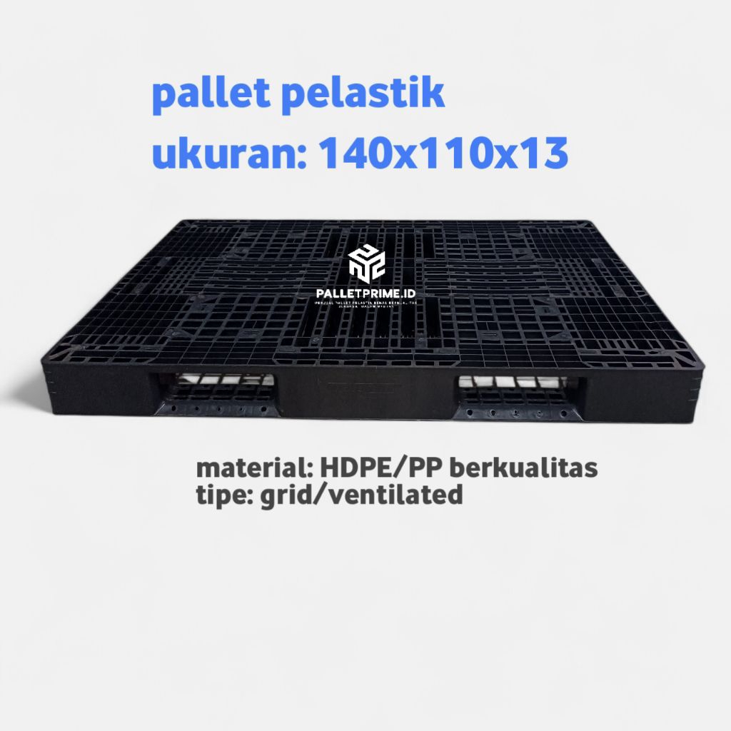 Palet pelastik ukuran 140x110x13cm