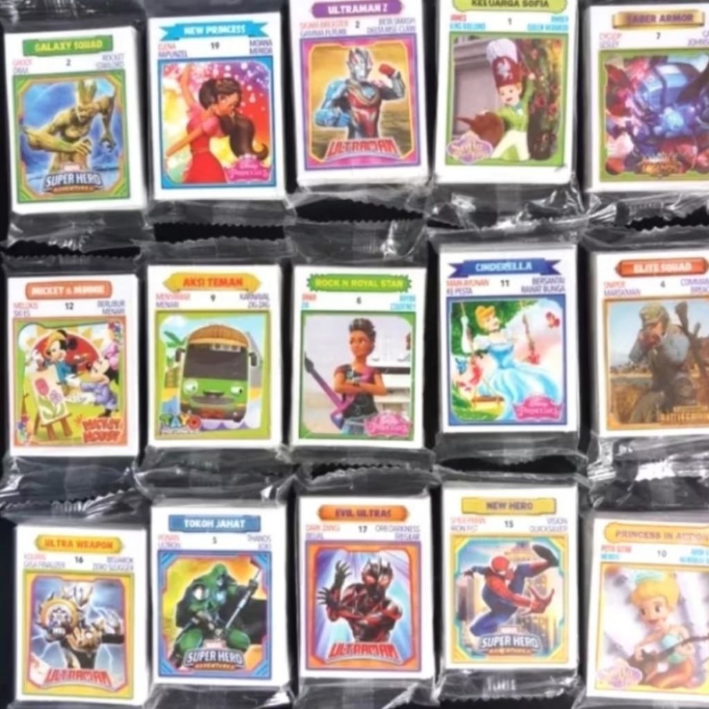 kwartet jumbo DG / kartu kwartet / mainan jadul / mainan tradisional