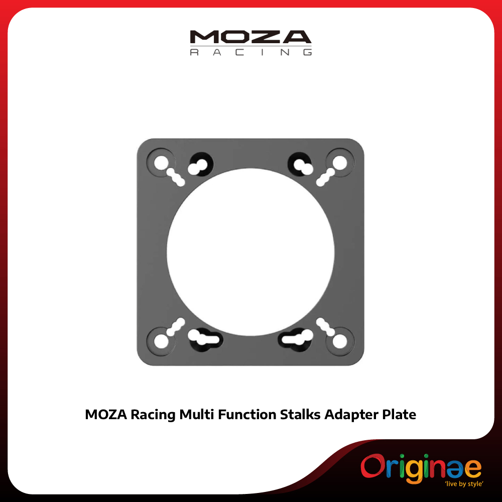 MOZA Racing Multi Function Mount Adaptor - Stalks Adapter Plate - Mounting Plate for Wheelbase