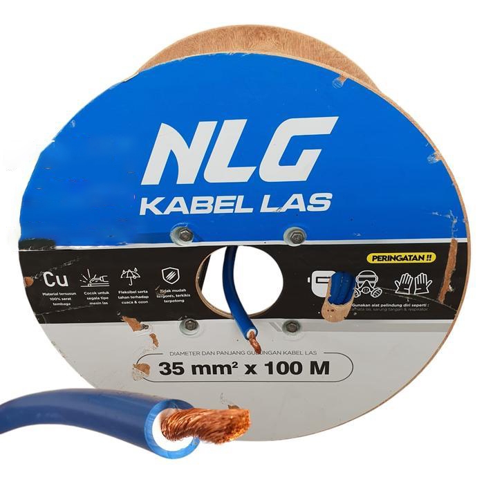Lasindo - Kabel Las Full Tembaga 35Mm / Kabel Las 35Mm Full Tembaga