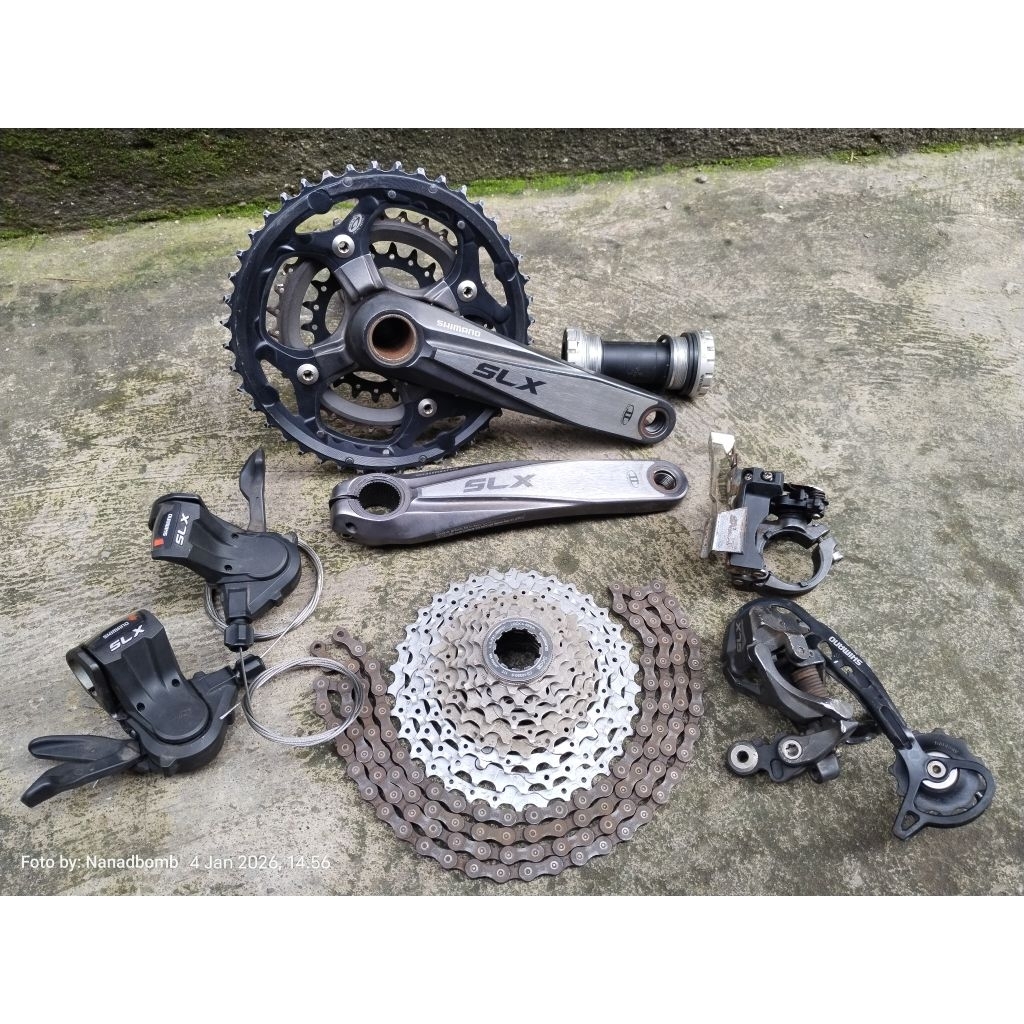 Groupset Shimano SLX 9sp (mix)
