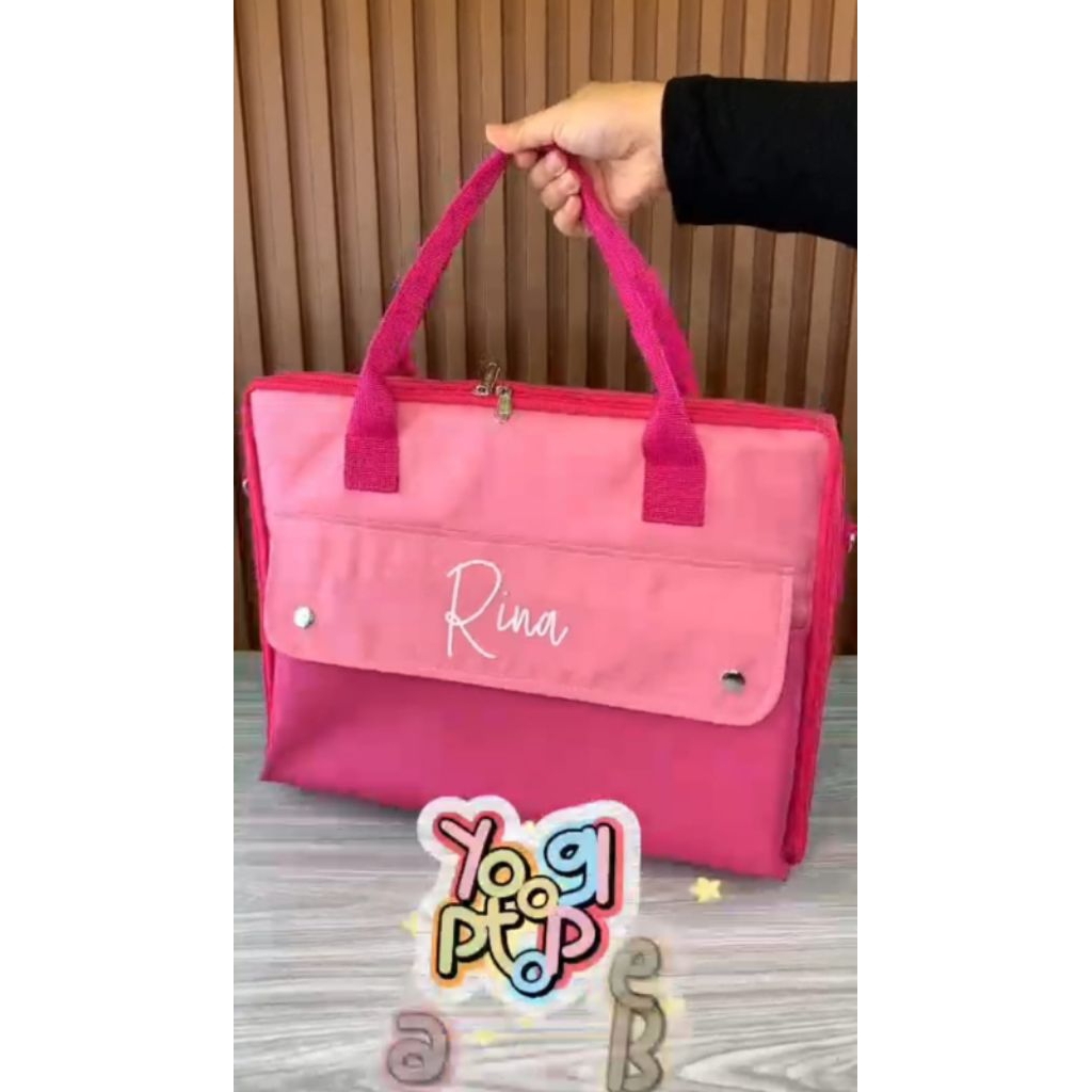 LAPTOP BAG YOOGLE | TAS SELEMPANG LAPTOP | SLING BAG LAPTOP | GOODIE BAG ULTAH | SOUVENIR CUSTOM