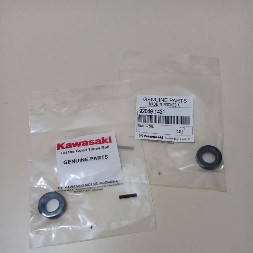 Seal Sil Perseneling Operan Gigi Ninja R SS RR New Old ZX CBU 150 Seal Oil 92049-1431 Ori Original K