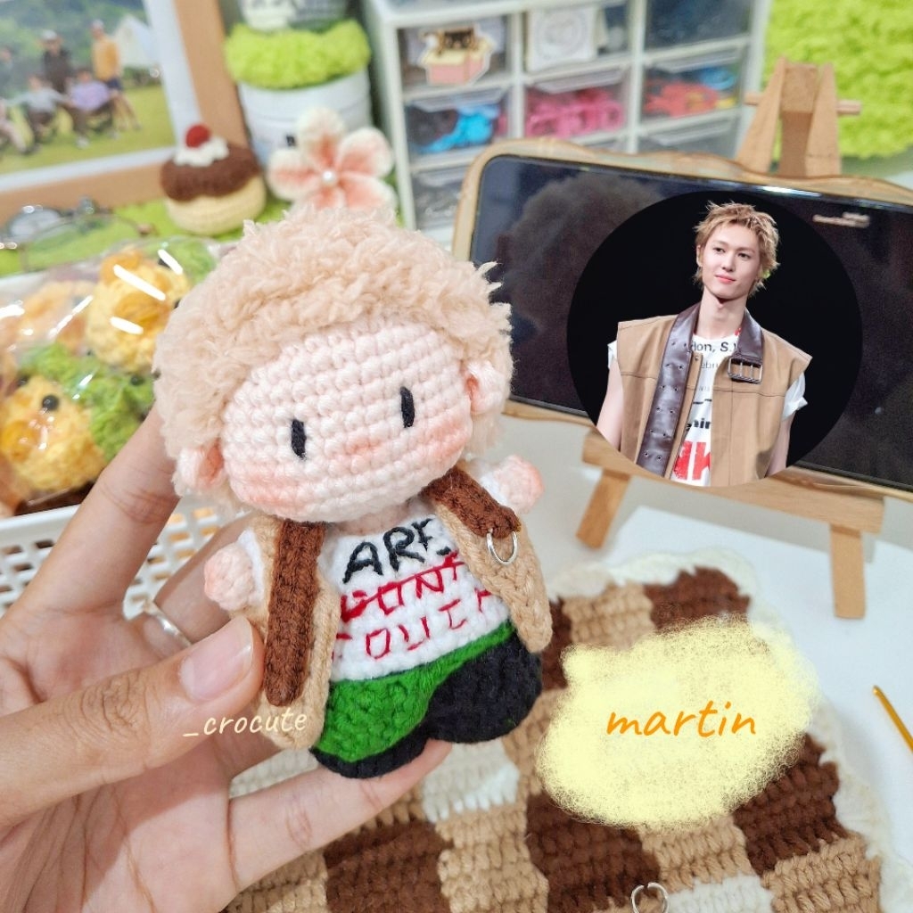 Cortis Doll Crochet | Martin Cortis Crochet | Martin Cortis Bagcharm | Cortis Bagcharm | Amigurumi M
