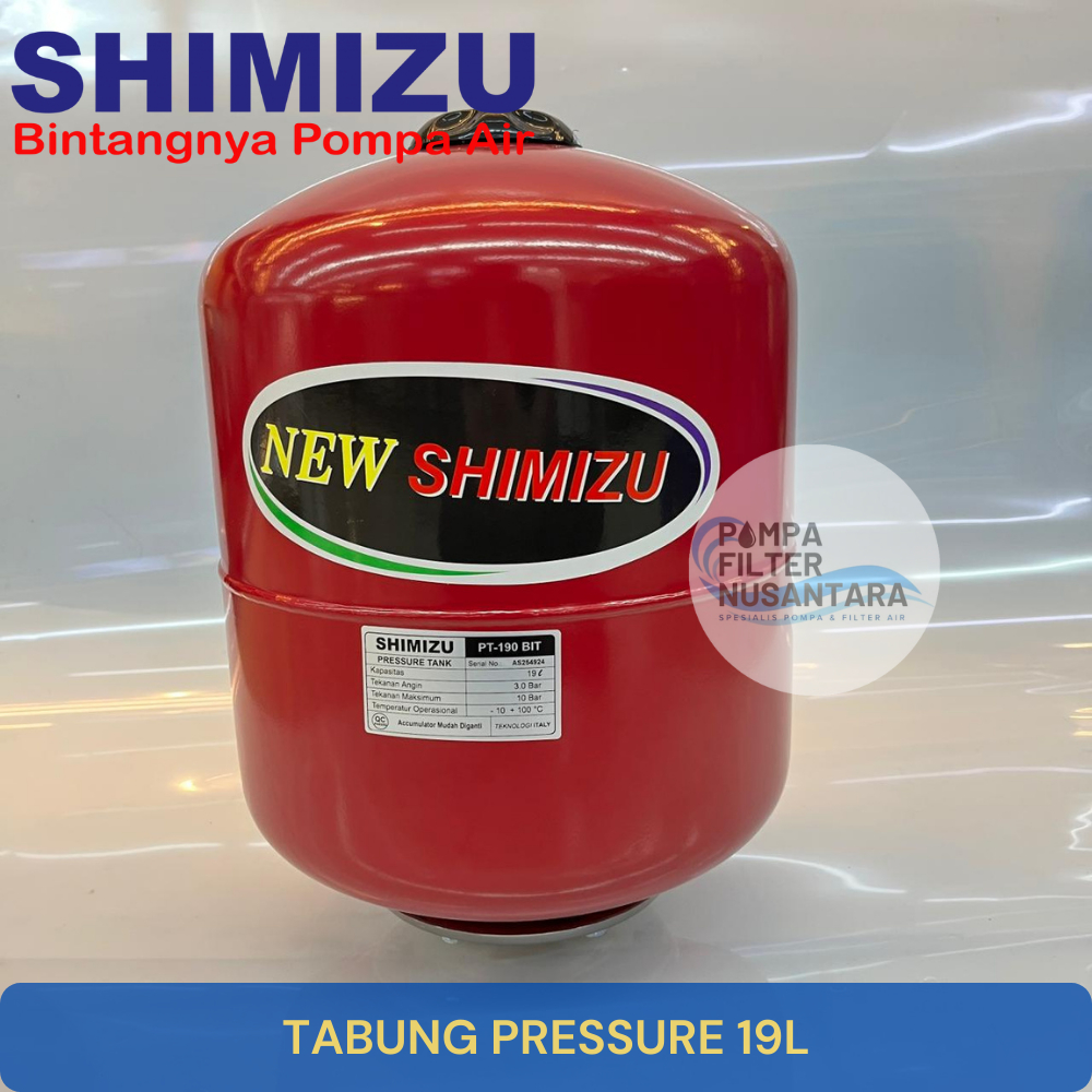 Pressure Tank 19 Liter TABUNG SHIMIZU 19 LITER
