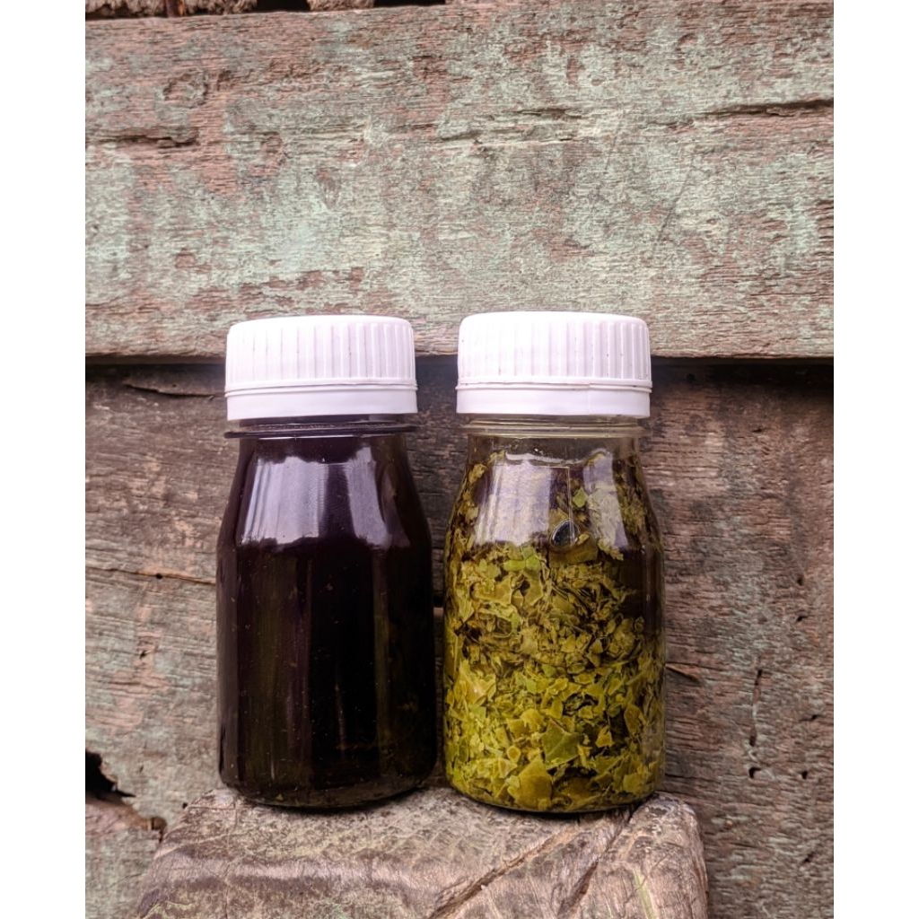 DAUN BUNGKUS 3 JARI + MINYAK LINTAH