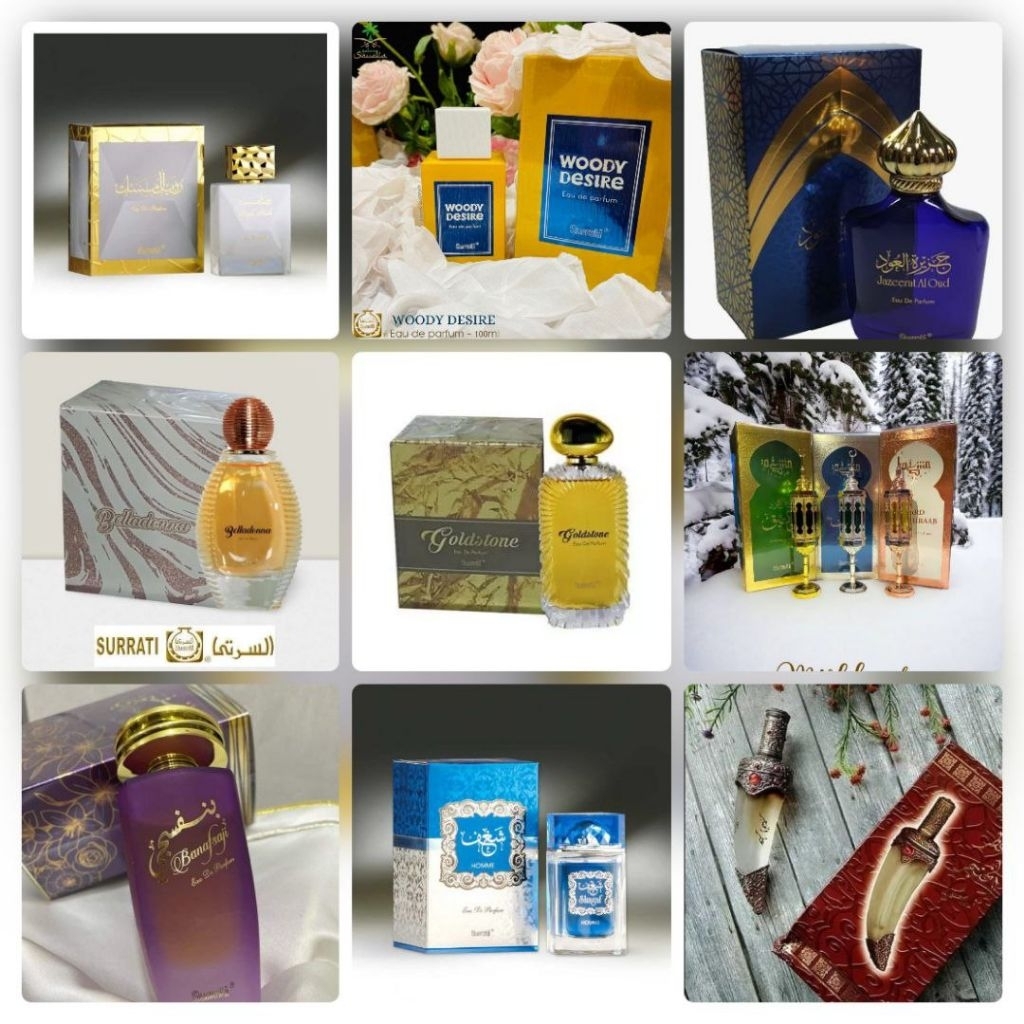 Parfum Ekslusif surrati/parfum spray surrati /parfum surrati semprot