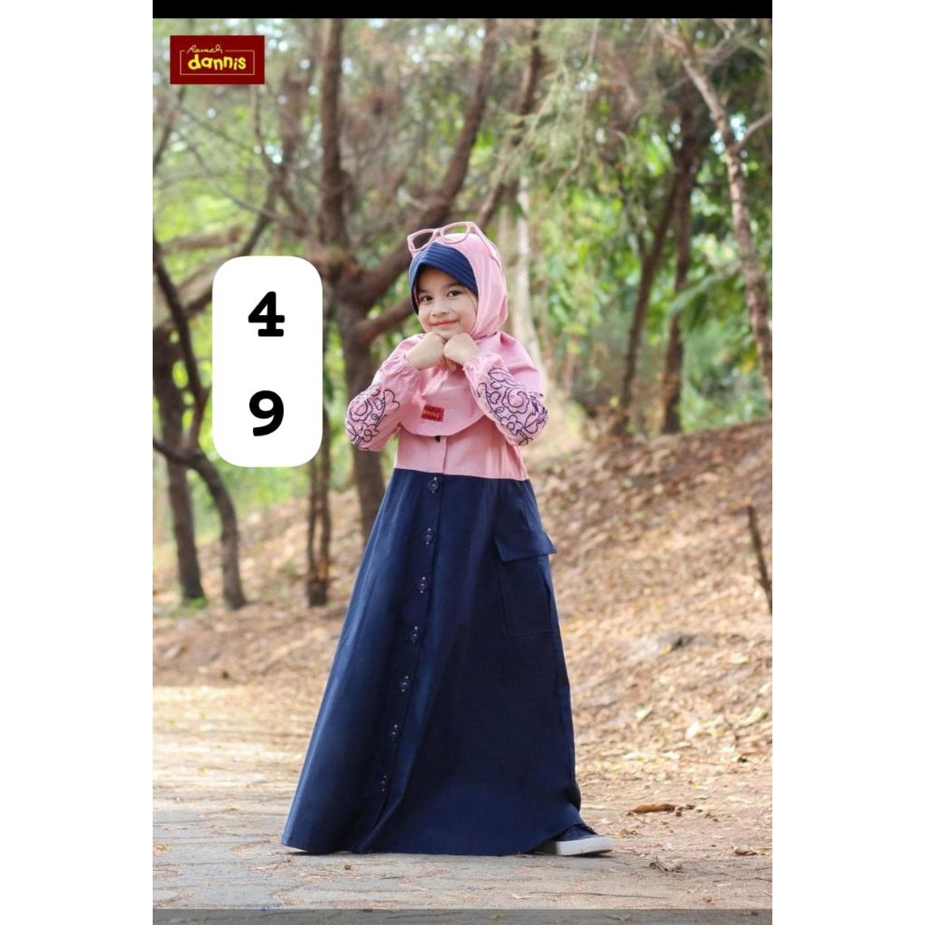 DANNIS SALE GAMIS ANAK DISKON 50% SIZE 1.2.3.4.5.6.7.8.9.10.11.12
