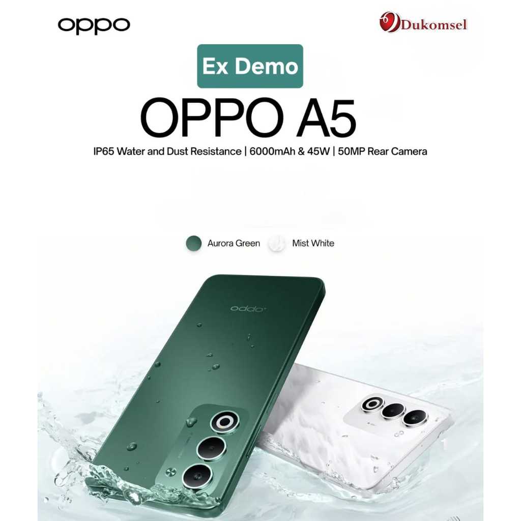 EX DEMO OPPO A5 4G 8GB/128GB FULLSET