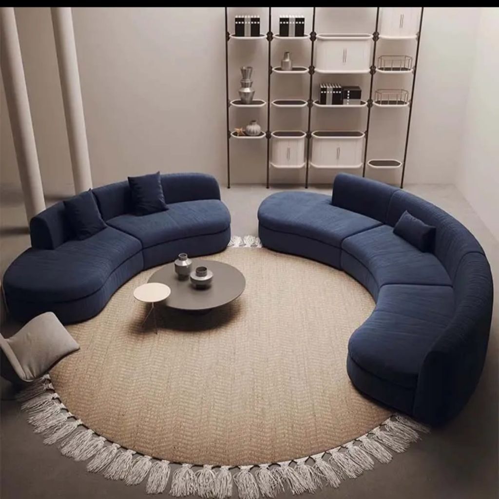 sofa ruang tunggu tamu bed minimalis kursi keluarga mewah bergaransi