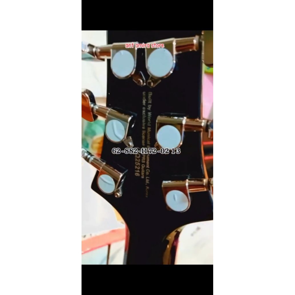 Gitar listrik electric prs (Paul red smith) original pabrik no buzzing