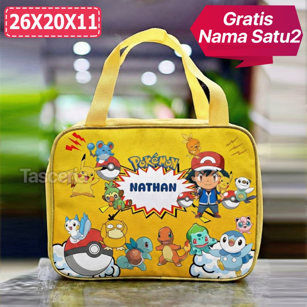 Goodie bag ultah anak premium Kartun Pokemon
