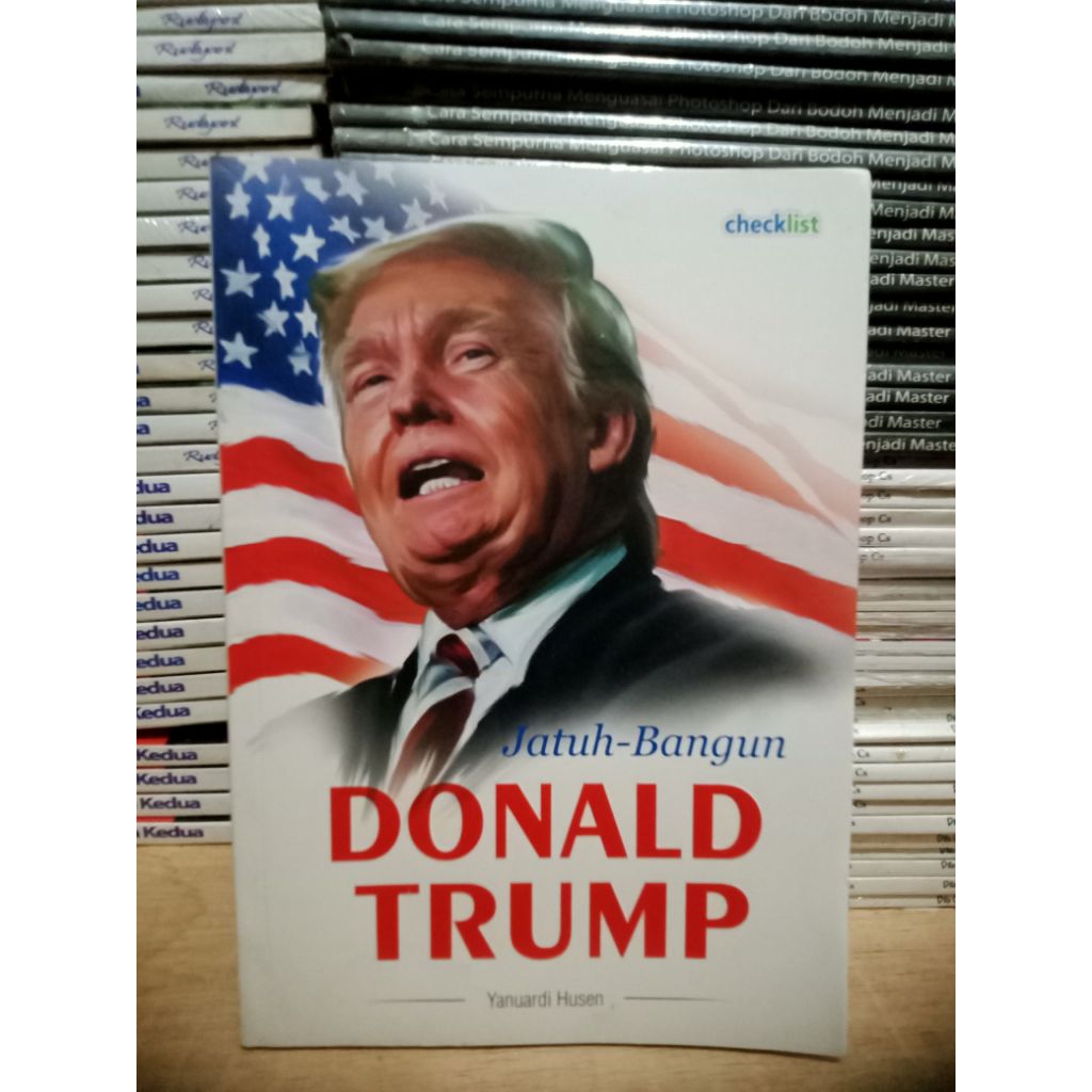 BUKU ORIGINAL  JATUH BANGUN DONALD TRUMP