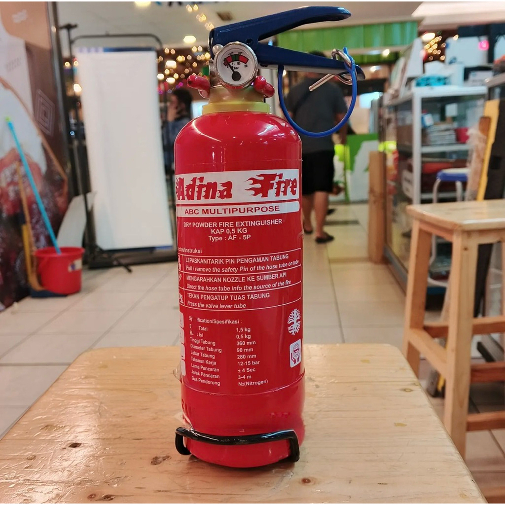 Apar ABC Powder 1 KG / Tabung Apar Adina Fire ABC Powder