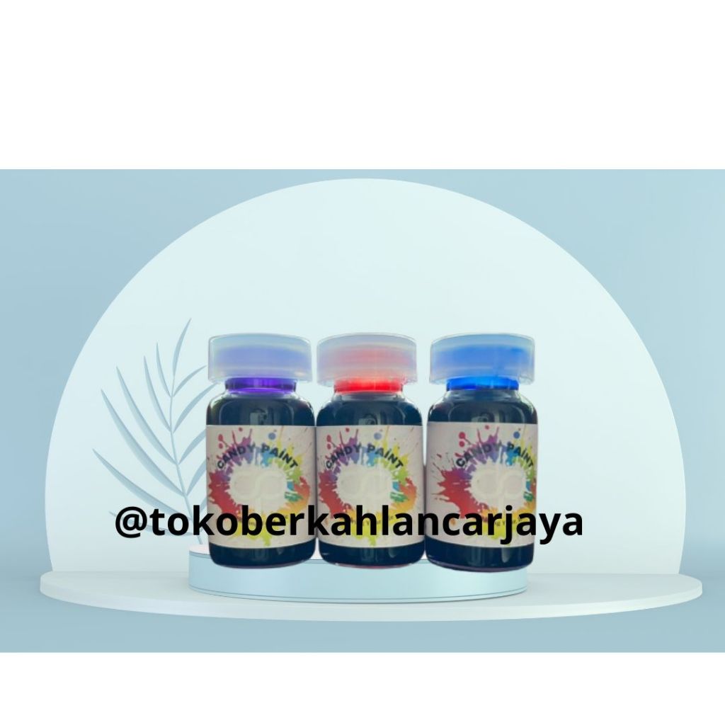 (OLES) 12,5 ML CAT CANDY PAINT CAT OLES CAT CANDY CHROME,ACRYLIC CAT PEWARNA OLES