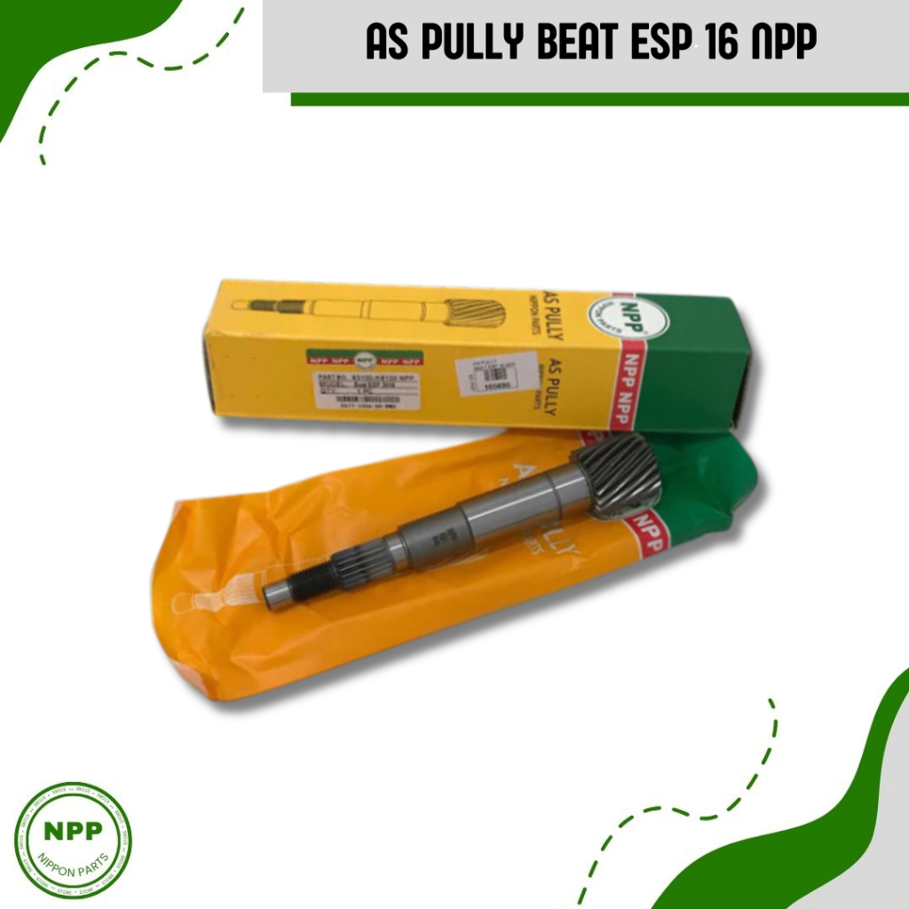 NPP As Pully Beat Esp 16 ||  As Pully Puli Belakang Shaft Drive Pulley Beat Esp 2016 K81