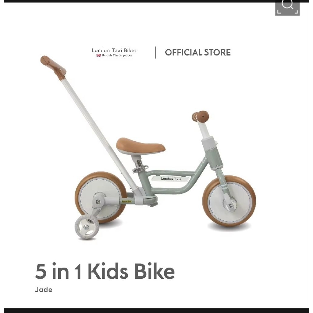 london taxi 5 in 1 kids bike
