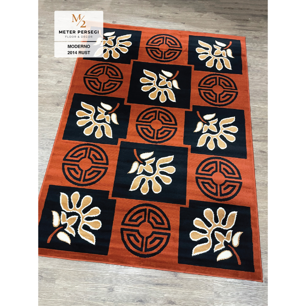 Karpet Lokal Moderno 160 x 210 cm 2014 Rust