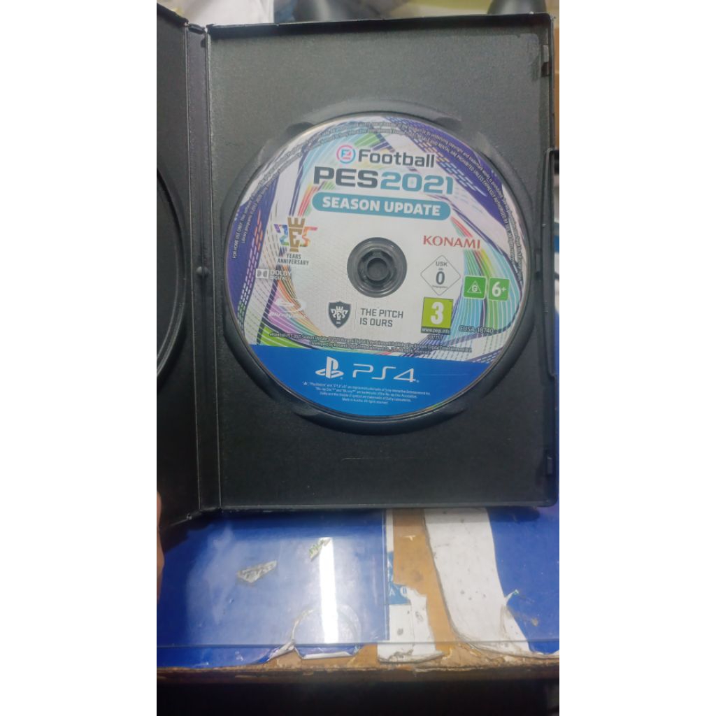 Bd Blueray disc kaset PES 2021 ps4